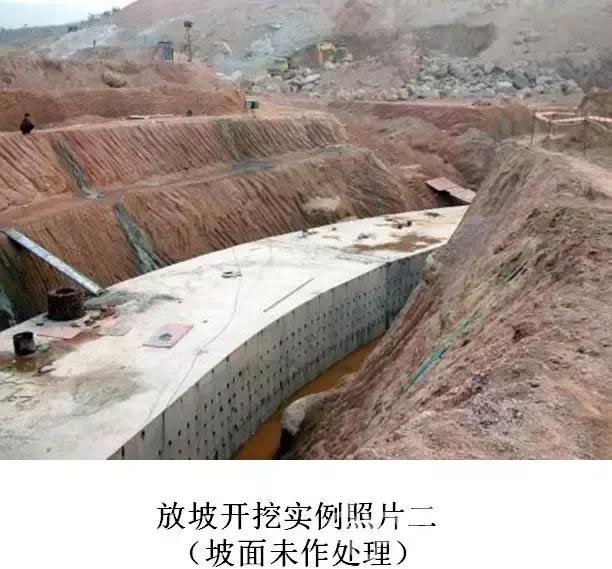 中山放坡开挖及简易支护适用性
